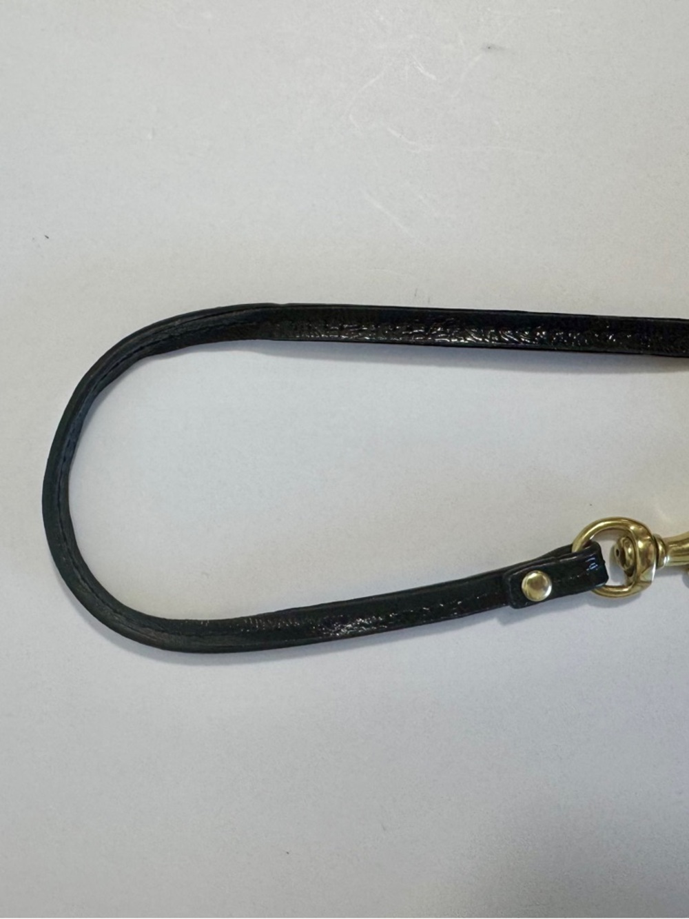 Coach Poppy Leather Wristlet Black 1941 Heritage Patch Corner Zip - Picture 9 of 10